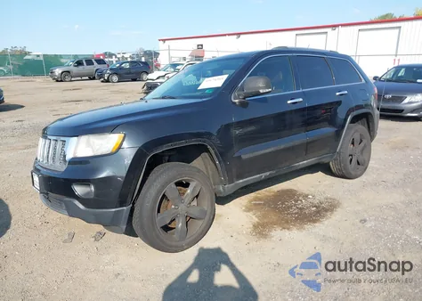 2012 Jeep Grand Cherokee Overland из США, поврежденный, VIN 1C4RJFCT4CC104975